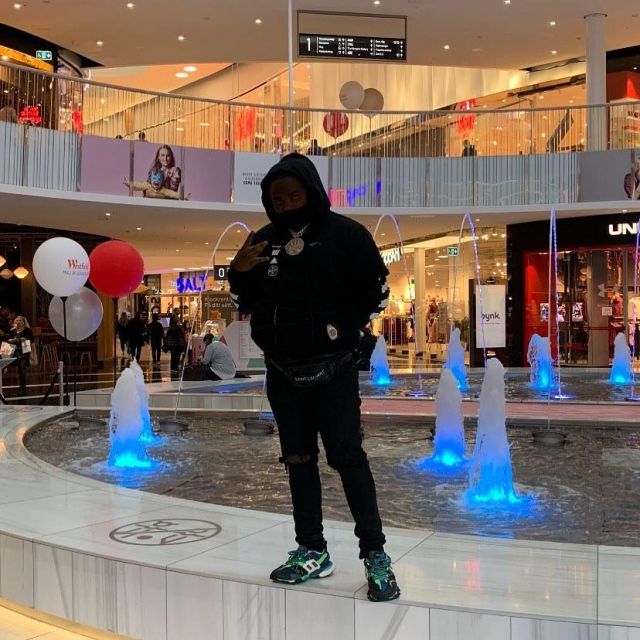 Balanciaga Trakc (green/white/blue) Tee Grizzley on the account Instagram of @tee_grizzley