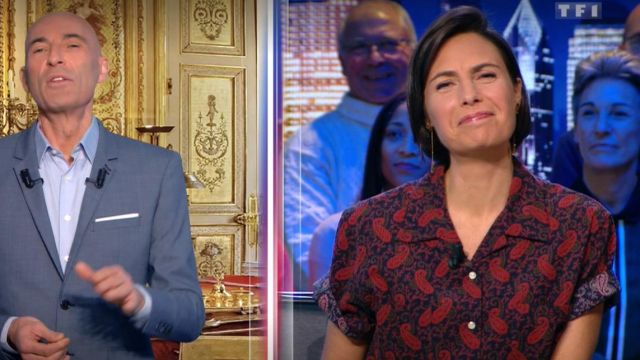 The printed Shirt of Alessandra Sublet's in It is Canteloup