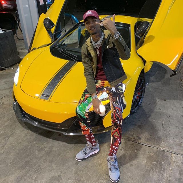 Air Jordan 4 Retro Cool Grey de Key Glock sur le compte Instagram de @keyglock