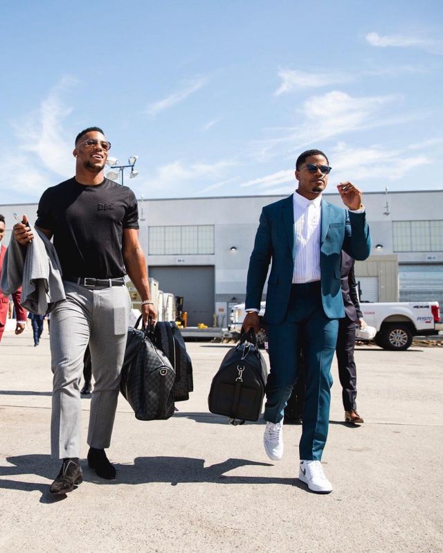 The pair of Nike's Sterling Shepard on the account Instagram of @sterlingshepard