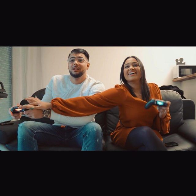 The sweater in white as worn by Mister Official account Instagram of