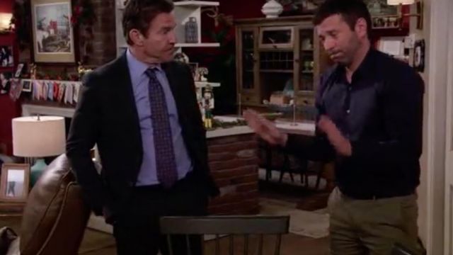 Suit jacket - Black Don Quinn (Dennis Quaid) in Merry Happy Whatever (S01E05)