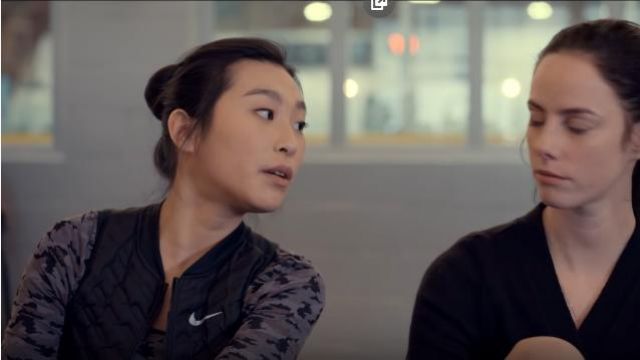 Nike AeroLoft Run­ning Gilet worn by Leah (Kaitlyn Wong) in Spinning Out  Season 01 Episode 01 