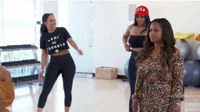 Black Crop Top worn by Tanya Sam in The Real Housewives of Atlanta Season 12 Episode 9