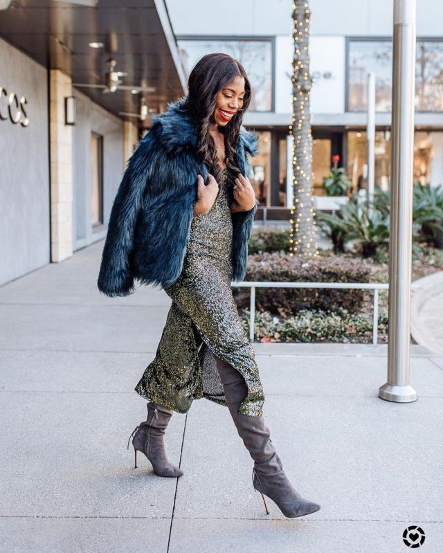 Long Boots of Stephanie Taylor Jackson on the Instagram account @stephtaylorjackson