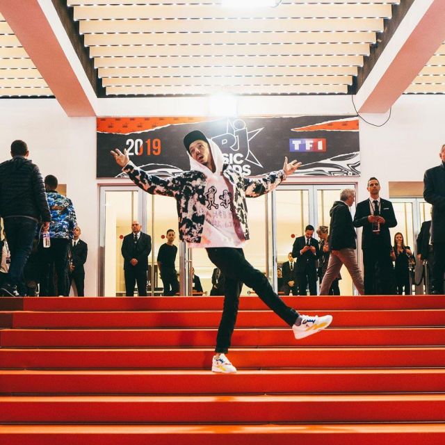 Coq sportif x Visionaire porté par Bigflo  sur le compte Instagram de @bigflo_real 