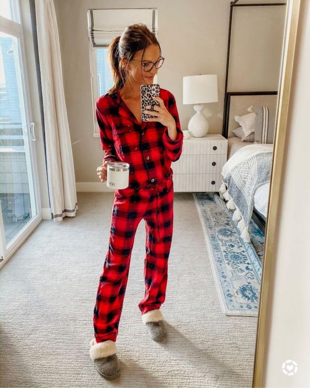 Madewell Pyjama de Lauren Kay sur l'Instagram account @laurenkaysims