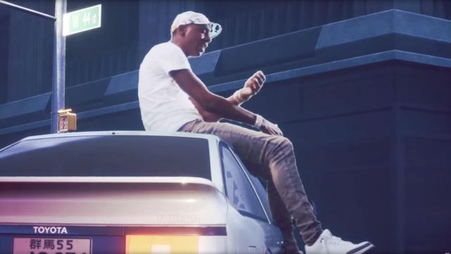 Jordan 3 Retro White Mocha of Young Dolph in the music video Young Dolph - Juicy (Official Video)