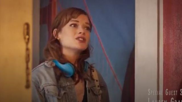 Light Wash Denim Jacket worn by Zoey (Jane Levy) in Zoey's Extraordinary Playlist Season 1 Episode 1