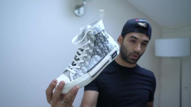 The pair of sneakers dior Anil B-Anil Brancaleonie video ALL MY SNEAKERS (Nike, Off White, Dior...) Spotern