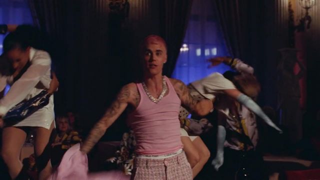 Calvin Klein white Underwear worn by Justin Bieber in his Yummy (Official  Music Video)