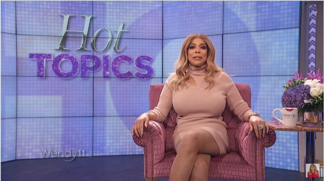 A.l.c. Pink Cutout Mi­ni Dress worn by Wendy Williams on The Wendy Williams Show January 13, 2020