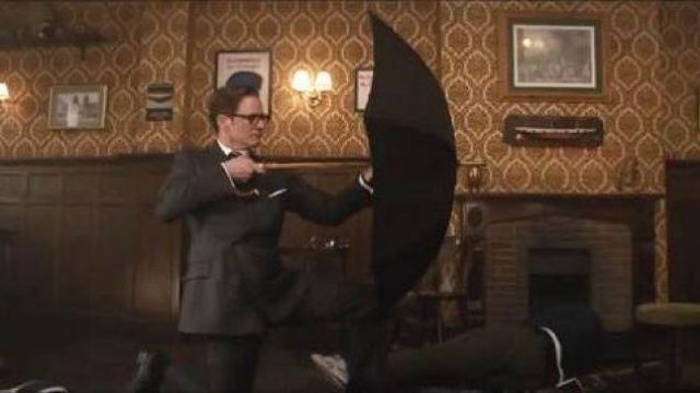 Umbrella of Harry Hart / Galahad (Colin Firth) in Kingsman: The Secret Service
