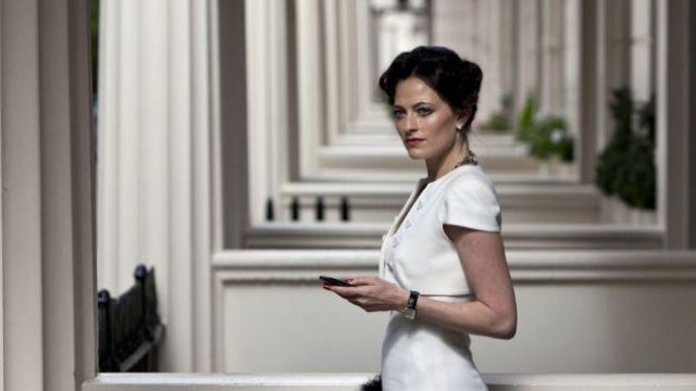 Watch of Irene Adler (Lara Pulver) in Sherlock (S02E01)