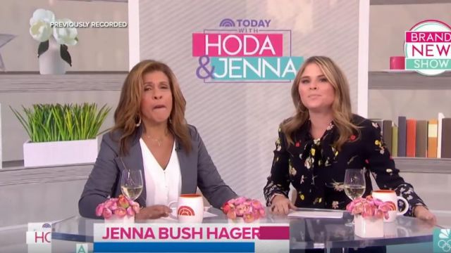 Clara sunwoo Faux Leather Jacket worn by Hoda Kotb on Today January 18, 2020
