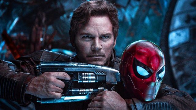 L'arme de Star-Lord (Chris Pratt) dans Avengers : Infinity War
