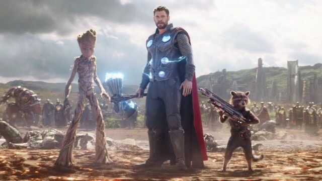 Le costume de Thor (Chris Hemsworth) dans Avengers : Infinity War