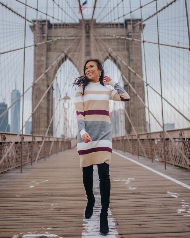 Sweater Dress of Hoang-Kim on the Instagram account @hkcung
