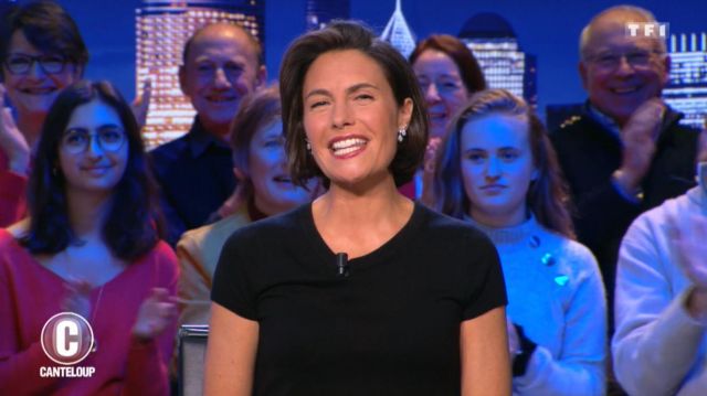 The black sweater of Alessandra Sublet's in It is Canteloup