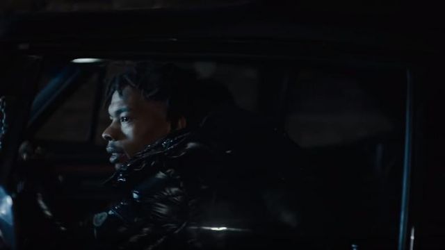Moncler Black Down Maya Jacket of Lil Baby in the music video Lil Baby - Catch The Sun (From "Queen & Slim: The Soundtrack")