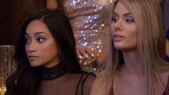 nera black mesh high neck bodycon dress