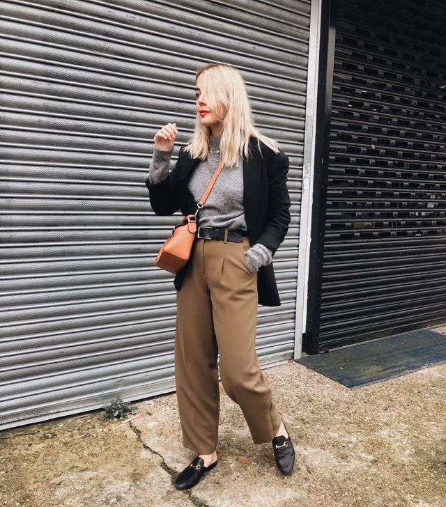 Gucci Leather Slip­pers of Georgia Luisa Allegra Meramo on the Instagram account @glameramo