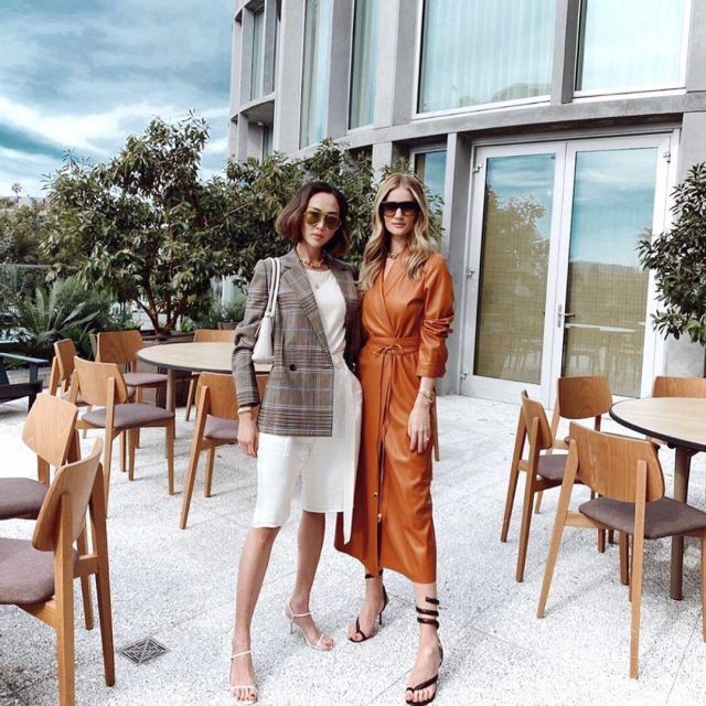 Patek Philippe Nau­tilus Rose Gold Watch worn by Rosie Huntington-Whiteley Net-a-Porter: Net Set Academy January 30, 2020