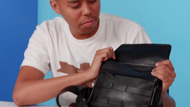 Utility Chest Bag worn by YBN Cordae in 10 Things YBN Cordae Can't Live Without | GQ