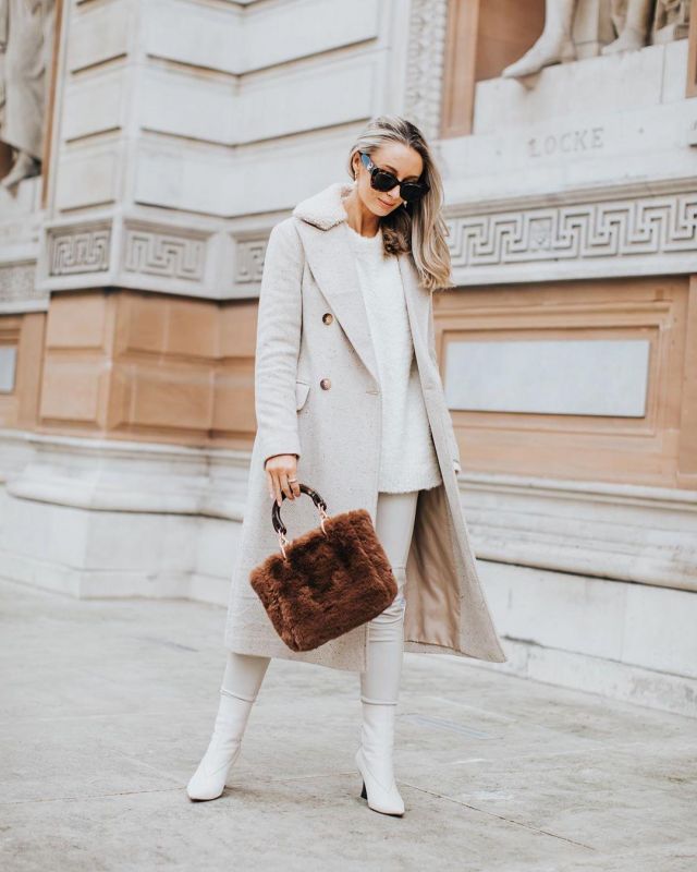 Topshop, Fausse Fourrure Sac d'Épaule de Josie sur l'Instagram account @josieldn