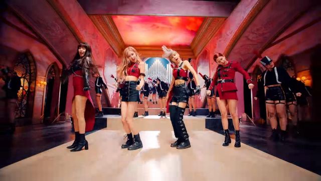 Eye Boots worn by Lisa in the music video BLACKPINK - 'Kill This Love' M/V