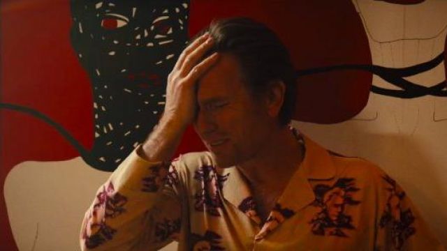 Printed button shirt worn by Black Mask (Ewan McGregor) as seen in Birds of Prey (and the Fantabulous Emancipation of One Harley Quinn)