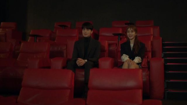 Red Mi­ni Al­ix Top Han­dle Satchel worn by Jin Shim (Yoon Seo) in Touch Your Heart Episde 12