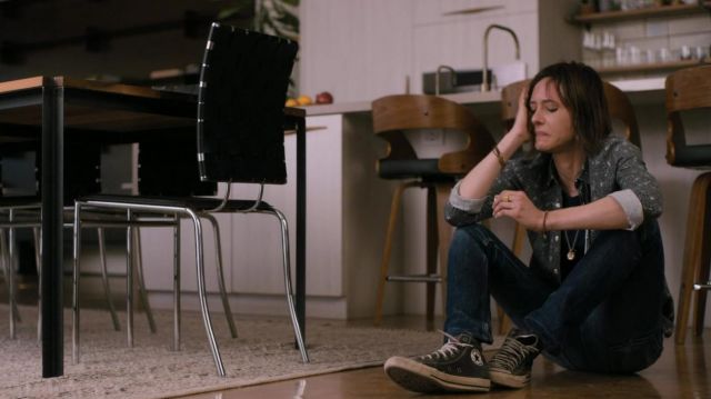 Converse Hi Top sneakers in black worn by Shane McCutcheon (Katherine Moennig) as seen in The L Word: Generation Q (S01E08)