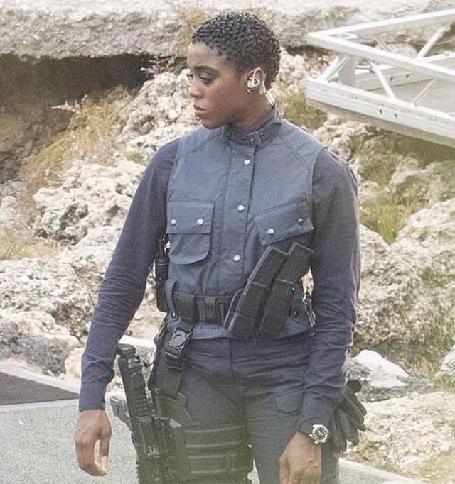 Watch worn by Lashana Lynch on the set of No Time To Die