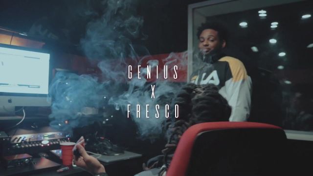 Track top Fila Olivero Pongee worn by Miguel Fresco in the YouTube video Genius & Miguel Fresco - I'm Back (Rap Nation Official Music Video)
