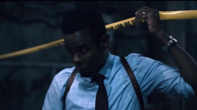 The plaid shirt from Det. Zeke Banks (Chris Rock) in SPIRAL, The LEGACY OF SAW