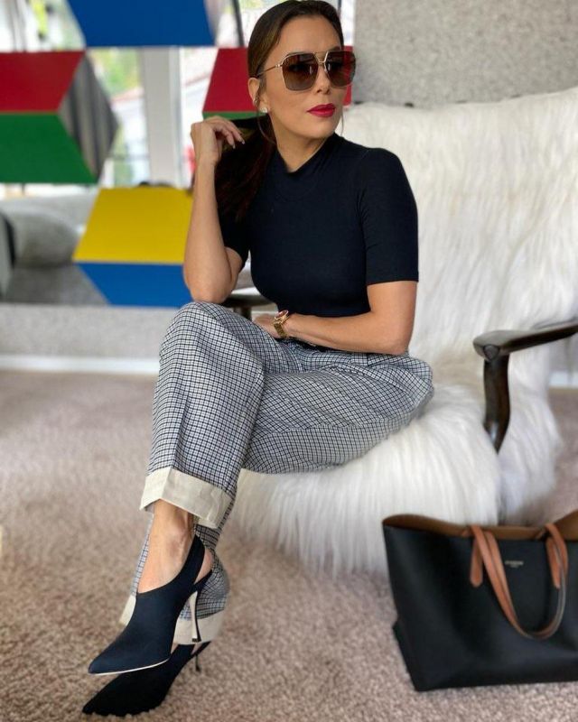 The sunglasses of Eva Longoria on the account Instagram of @evalongoria