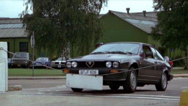 The Alfa Romeo GTV6 of Roger Moore in Octopussy