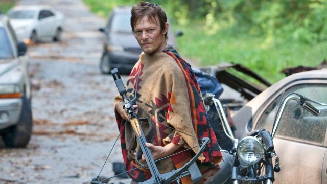 The Poncho Daryl Dixon (Norman Reedus) in The Walking Dead