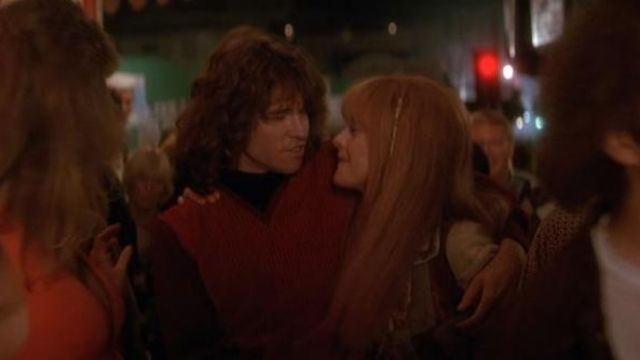 The authentic jacket hippie no sleeve-Pamela Courson (Meg Ryan) in The Doors