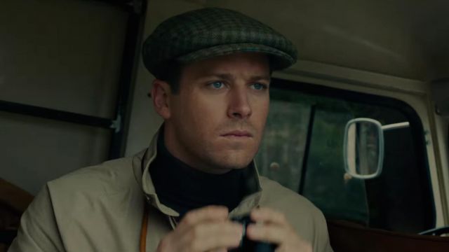 La casquette en tweed country de Illya Kouriakine (Armie Hammer) dans The Man from U.N.C.L.E.