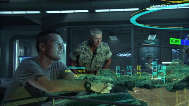 The Casio Pathfinder watch worn by Jake Sully (Sam Worthington) in the movie Avatar