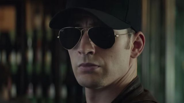 Sunglasses Ray-Ban of Steve Rogers (Chris Evans) in Captain America : Civil War