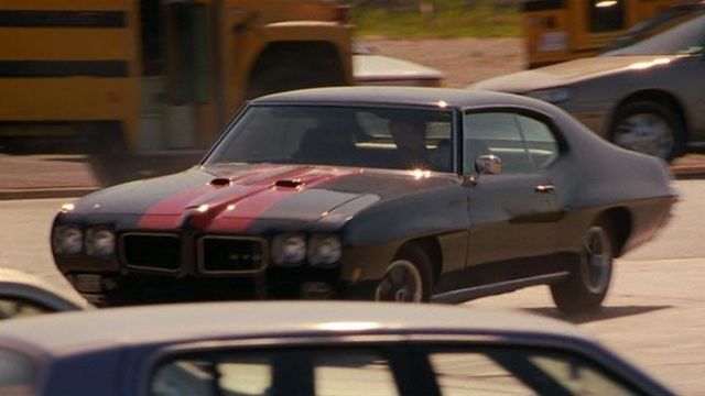 The Faculty Movie Vehicles: Zeke Tyler (Josh Hartnett) Drives a Black Pontiac GTO with Red Stripes