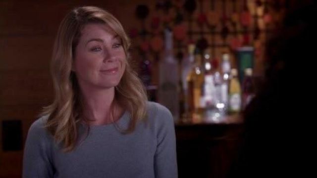 The sweater J. Crew Dr. Meredith Grey in Grey's Anatomy