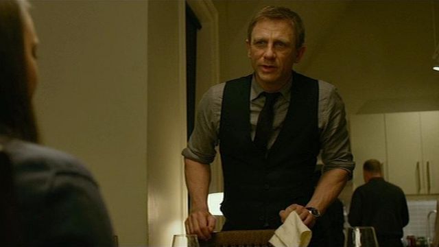 The Omega watch Aqua Terra Mikael Blomkvist (Daniel Craig) in Millennium : The Men who didn't like women