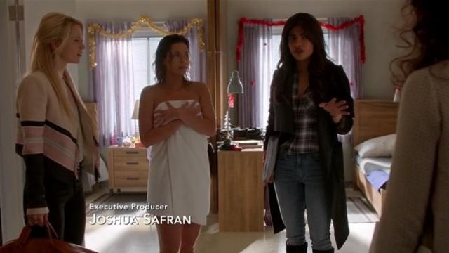 Wool jacket with fringes Shelby in Quantico