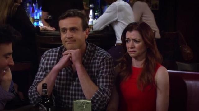 The plaid shirt John Varvatos Marshall Eriksen in How I Met Your Mother