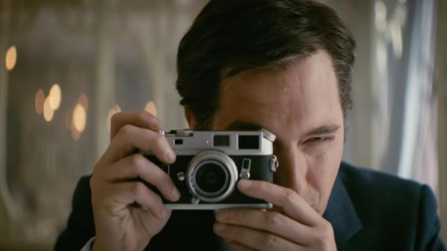 The Leica M7 camera used by Pierre Bergé (Guillaume Gallienne) in the film Yves Saint Laurent