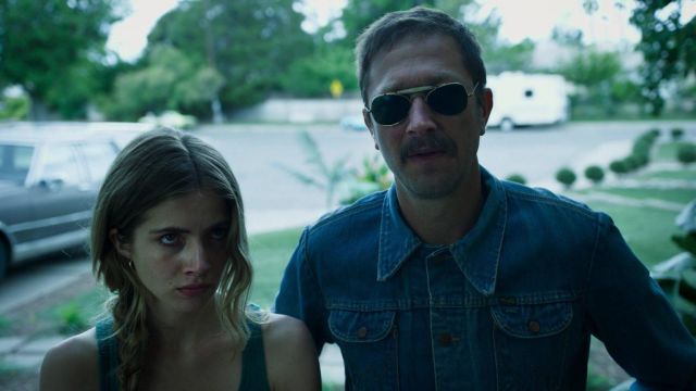 Wrangler denim shirt worn by Trey Carano (Ebon Moss-Bachrach) as seen in Interrogation (S01E01)